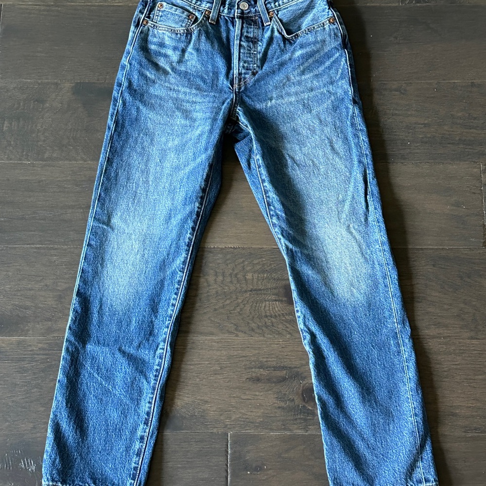 Levi's 501 Selvedge Denim Jeans 150 anniversary edition size 26